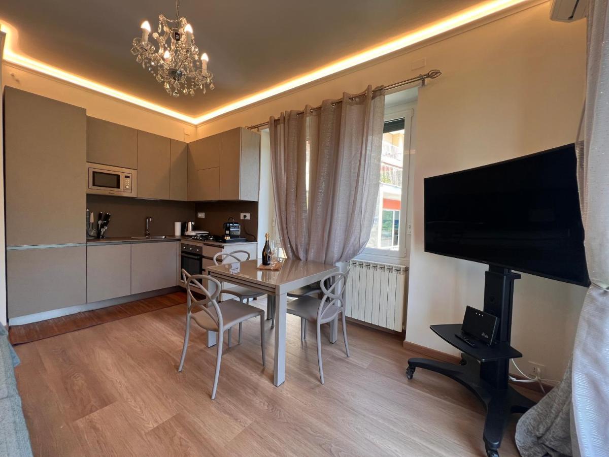 Val Di Sole 19-Iii Piano- Vista Mare- Vista Collina-Wifi 100Mg-Aria Condizionata In Tutte Le Stanze -L'Appartamento E' Stato Completamente Rinnovato Nel 2023 Rapallo Ngoại thất bức ảnh